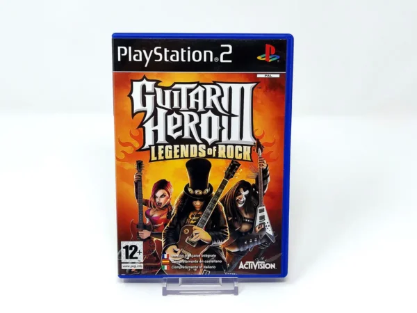 Guitar Hero III: Legends of Rock (ESP) (v1) para PlayStation 2, edición PAL España, de segunda mano