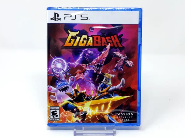 Portada de GigaBash (USA) (Limited Run) (Precintado) para PlayStation 5, edición NTSC USA, nuevo