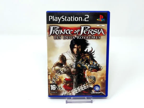 Portada de Prince of Persia: Les Deux Royaumes (FRA) para PlayStation 2, edición PAL Francia, de segunda mano