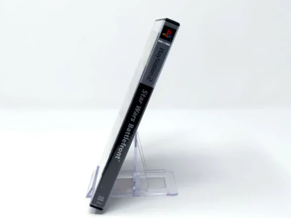 Lateral de la caja de Star Wars: Battlefront (ESP) (Platinum) para PlayStation 2