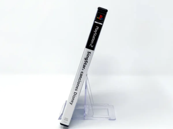 Lateral de la caja de SingStar Canciones Disney (ESP) (Rebajado) para PlayStation 2