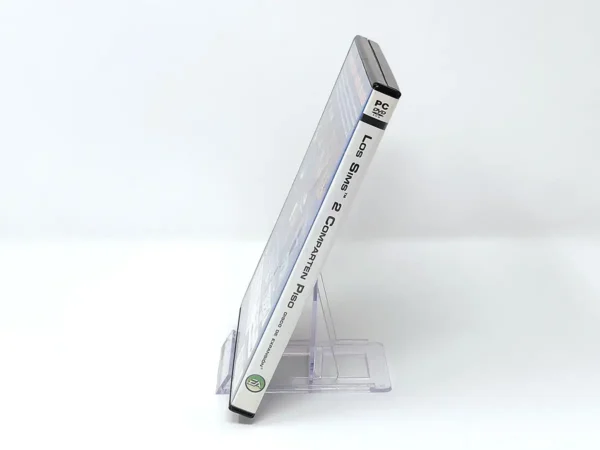 Lateral de la caja de Los Sims 2: Comparten Piso (ESP) para PC