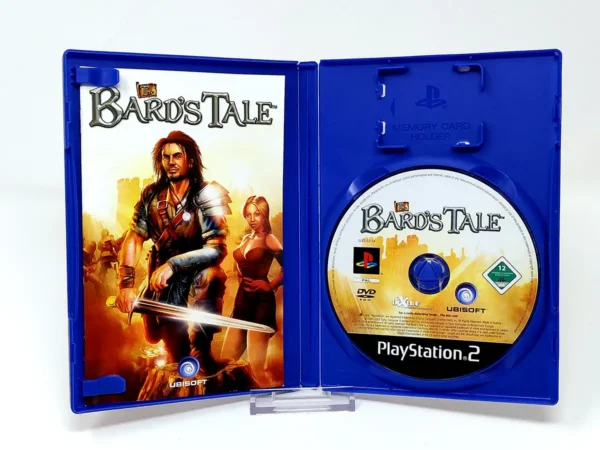 Interior del juego The Bard's Tale (ESP) para PlayStation 2 con disco y manual