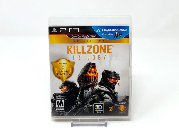 Portada de Killzone Trilogy (USA) para PlayStation 3, edición NTSC USA, de segunda mano