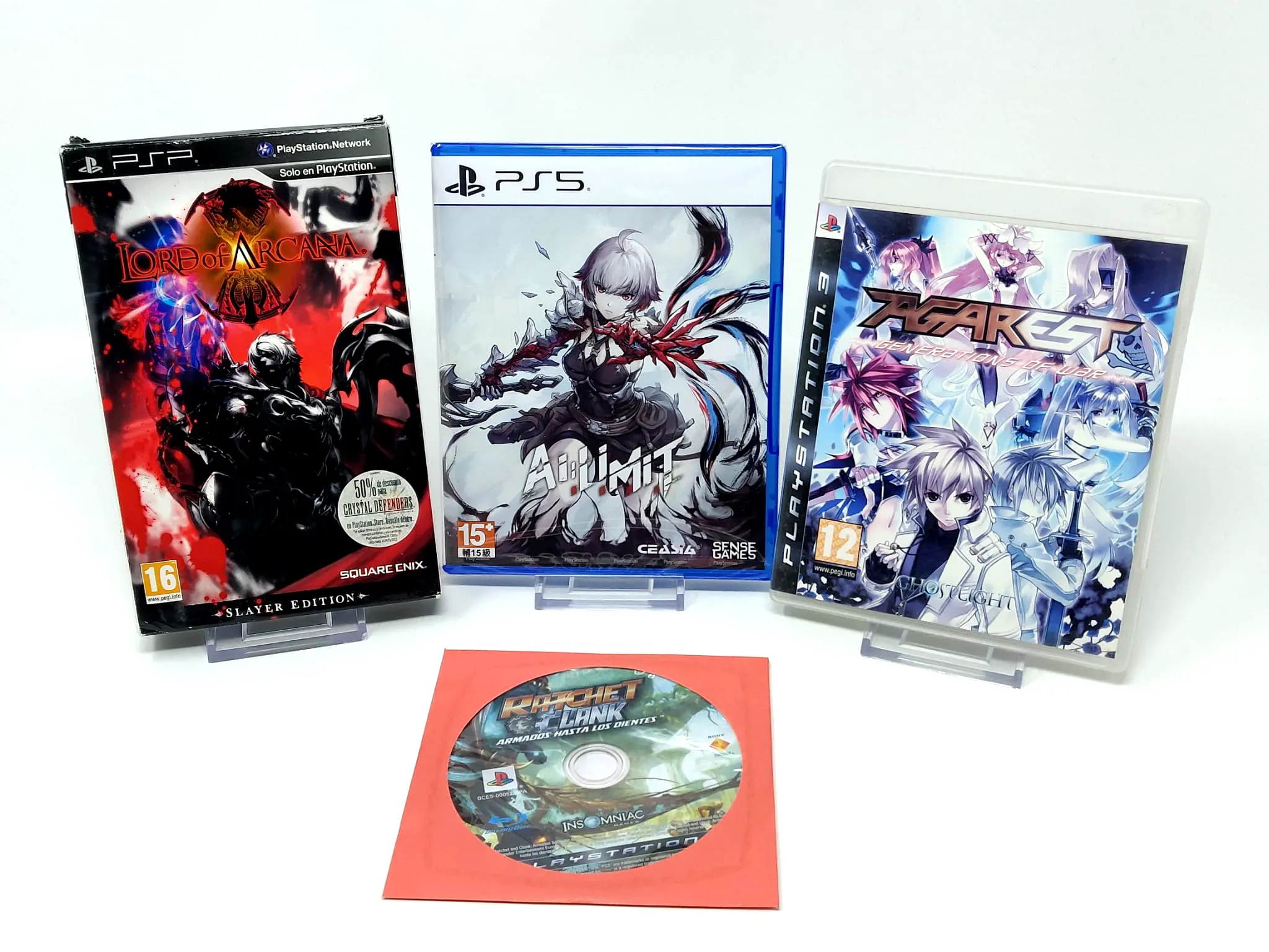 Portada de Lote Videojuegos (REF:5125025) para PlayStation 3, edición PAL España, de segunda mano