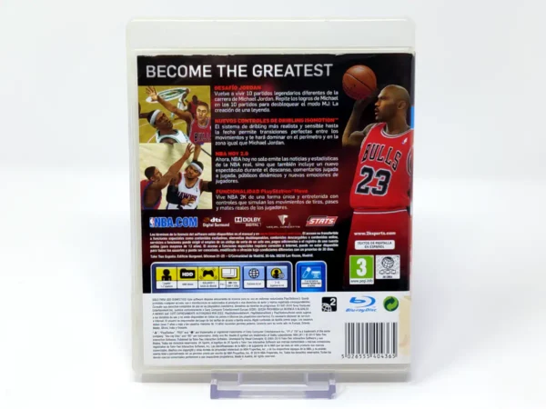 Parte trasera de NBA 2K11 (ESP) (Rebajado) para PlayStation 3, edición PAL España