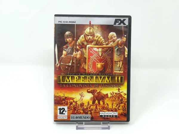 Portada de Imperivm II: La Conquista de Hispania (ESP) para PC, de segunda mano