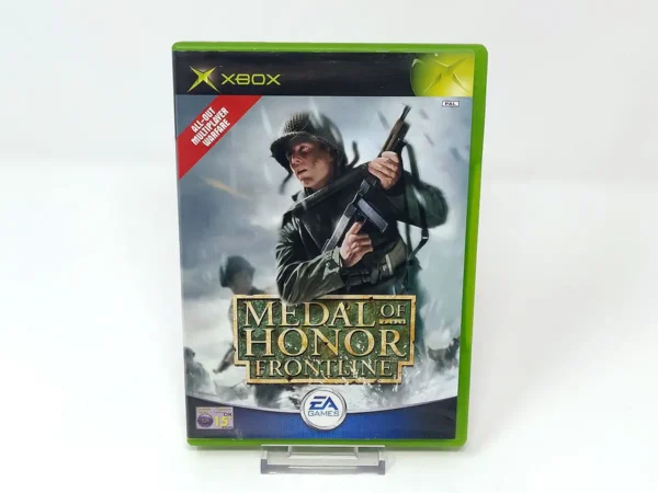Portada de Medal of Honor: Frontline (UK) para XBOX, edición PAL UK, de segunda mano
