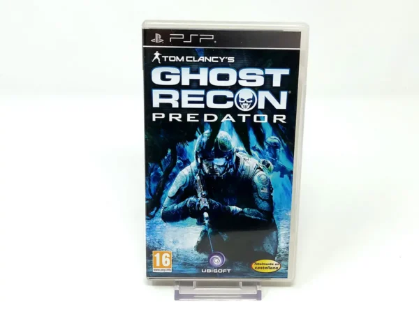 Portada de Tom Clancy's Ghost Recon: Predator (ESP) para PSP, edición PAL España, de segunda mano