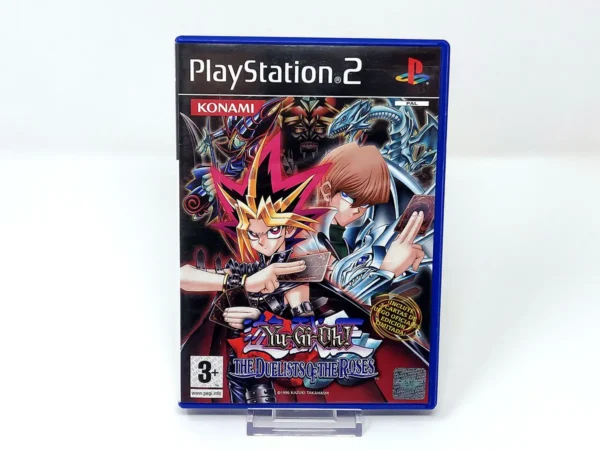 Portada de Yu-Gi-Oh! The Duelists of the Roses (ESP) para PlayStation 2, edición PAL España, de segunda mano