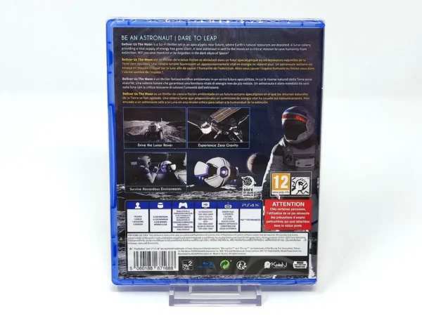 Parte trasera de Deliver Us The Moon: Deluxe Edition (ESP) (Precintado) para PlayStation 4, edición PAL España