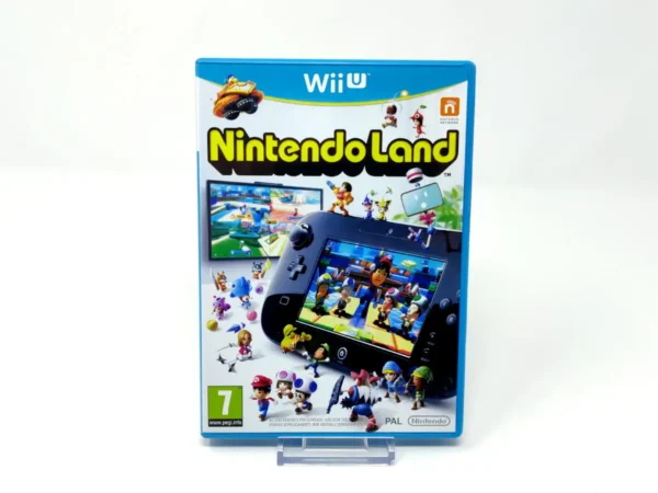 Portada de Nintendo Land (ESP) para Nintendo Wii U, edición PAL España, de segunda mano