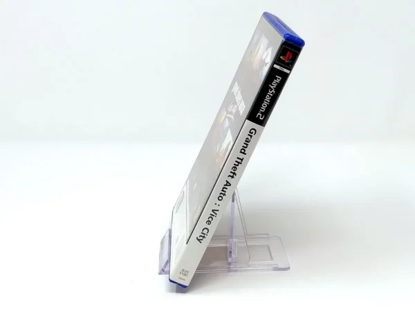 Lateral de la caja de Grand Theft Auto: Vice City (ESP) para PlayStation 2