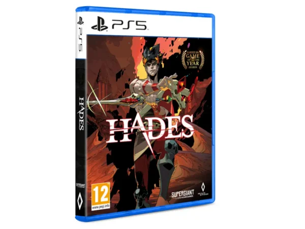 Portada de Hades (ESP) para PlayStation 5, edición PAL España, nuevo