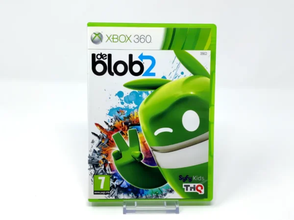 Portada de De Blob 2 (UK) para XBOX 360, edición PAL UK, de segunda mano