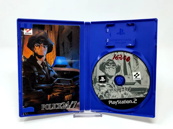Interior del juego Police 24/7 (ESP) (Rebajado) para PlayStation 2 con disco y manual