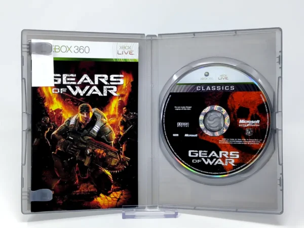 Interior del juego Gears of War (ESP) (Classics) (Rebajado) para XBOX 360 con disco y manual