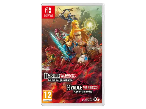 Portada de Hyrule Warriors: La era del cataclismo (ESP) para Nintendo Switch, edición PAL España, nuevo