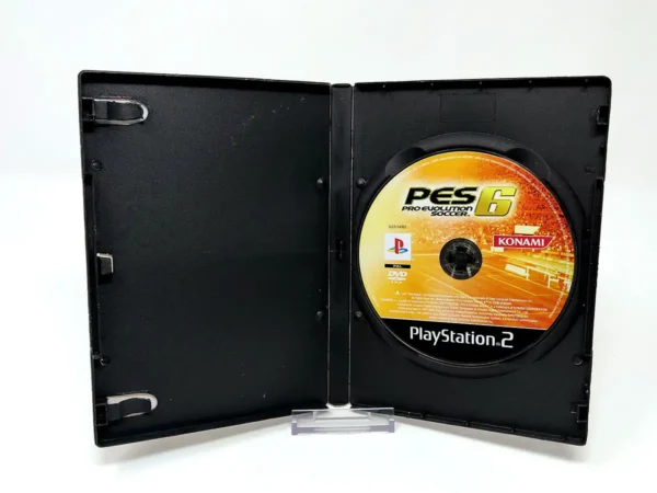 Lateral de la caja de Pro Evolution Soccer 6 (ESP) (Rebajado) para PlayStation 2