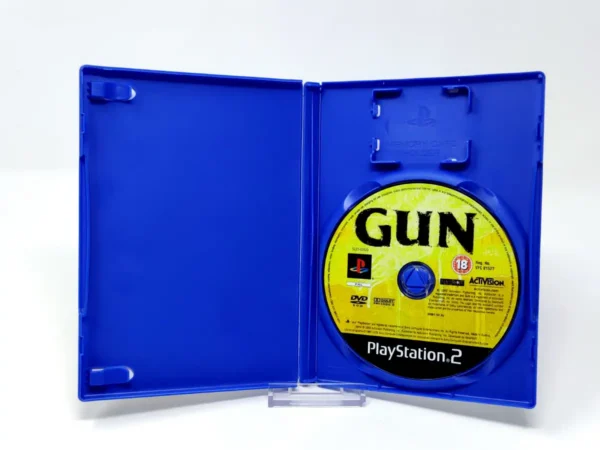 Interior del juego Gun (ESP) (Rebajado) para PlayStation 2 con disco y manual