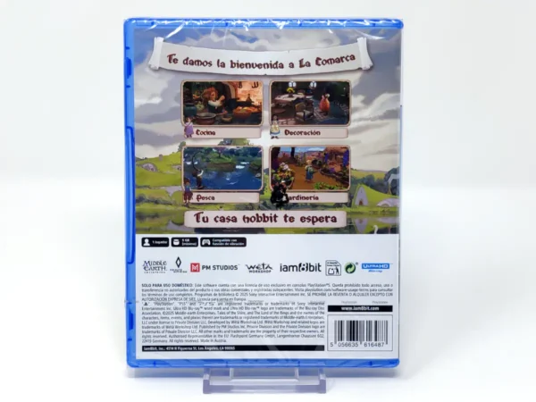 Parte trasera de Tales of the Shire: A The Lord of The Rings Game (ESP) (Precintado) para PlayStation 5, edición PAL España