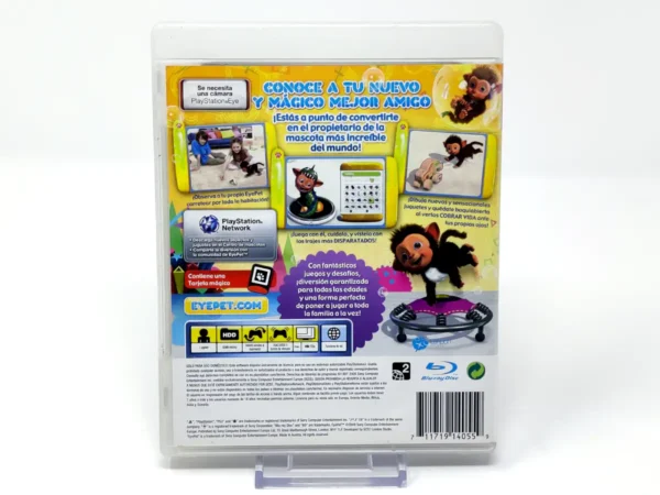Parte trasera de EyePet (ESP) (Rebajado) para PlayStation 3, edición PAL España
