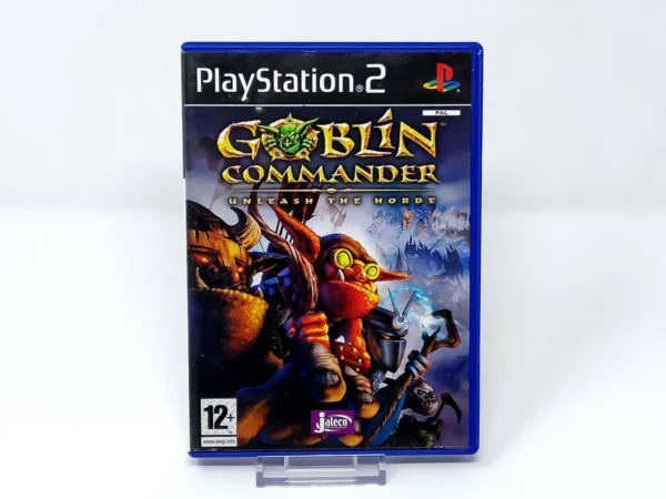 Portada de Goblin Commander: Unleash the Horde (UK) para PlayStation 2, edición PAL UK, de segunda mano