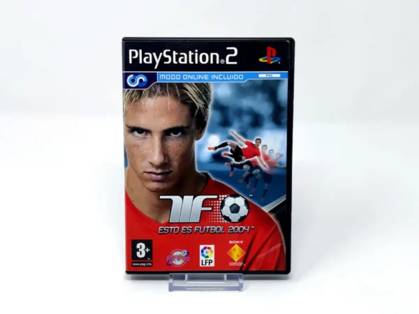 Portada de Esto Es Futbol 2004 (ESP) (Rebajado) para PlayStation 2, edición PAL España, de segunda mano