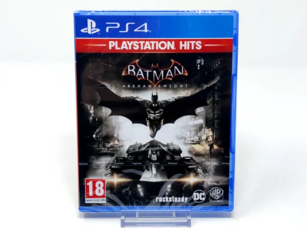 Portada de Batman: Arkham Knight (ESP) (PS Hits) (Precintado) para PlayStation 4, edición PAL España, nuevo