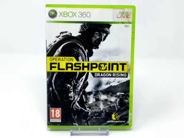 Portada de Operation Flashpoint: Dragon Rising (ESP) (Rebajado) para XBOX 360, edición PAL España, de segunda mano