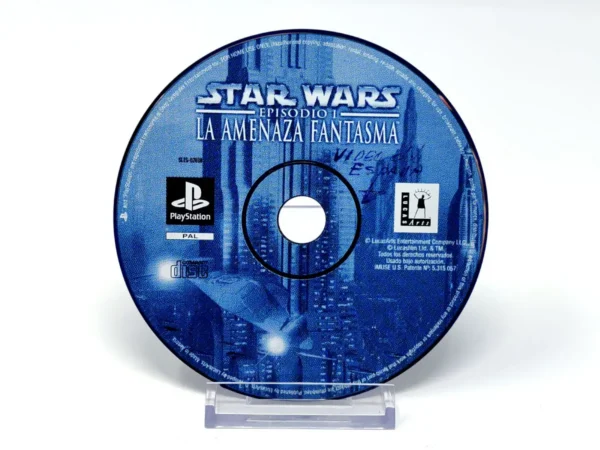 Star Wars: Episodio I: La Amenaza Fantasma (ESP) (Disco) para PlayStation 1, edición PAL España, de segunda mano