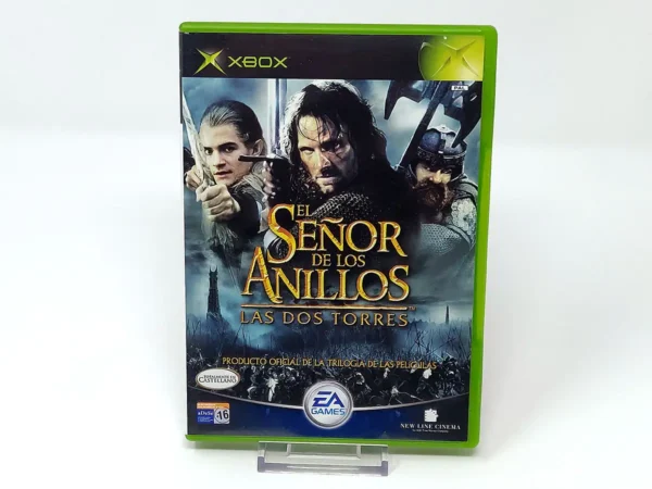 Portada de El Señor de los Anillos: Las Dos Torres (ESP) para XBOX, edición PAL España, de segunda mano