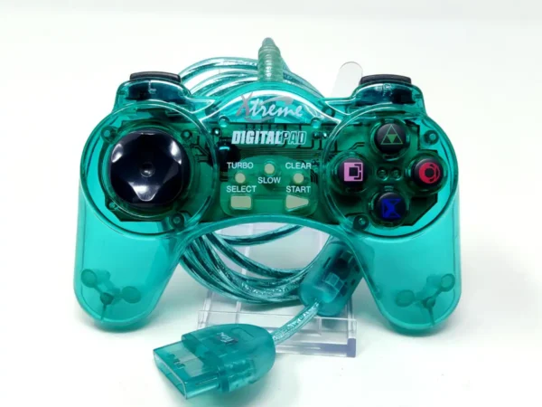 Mando Xtreme DigitalPad PS1 para PlayStation 1, edición PAL España, de segunda mano