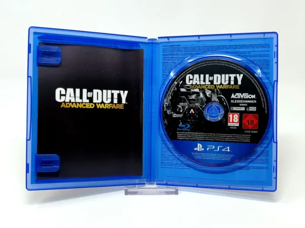 Parte trasera de Call of Duty: Advanced Warfare (Day Zero) (ESP) para PlayStation 4, edición PAL España