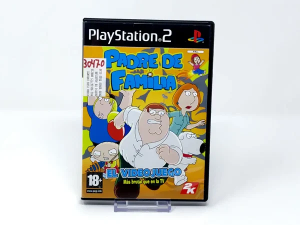 Portada de Padre de Familia: El Videojuego (ESP) (Rebajado) para PlayStation 2, edición PAL España, de segunda mano
