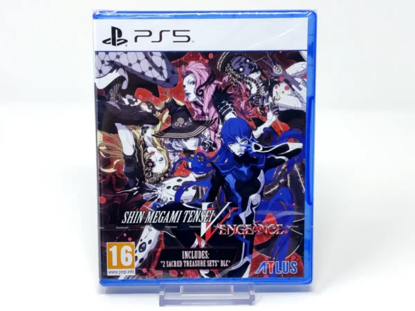 Portada de Shin Megami Tensei V: Vengeance (EUR) (Precintado) para PlayStation 5, edición PAL EUR, nuevo