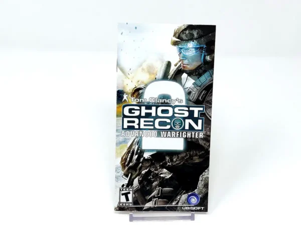 Tom Clancy's Ghost Recon: Advanced Warfighter 2 (USA) (Manual) para PSP, edición NTSC USA, de segunda mano