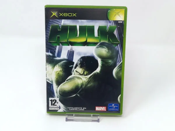 Portada de Hulk (ESP) para XBOX, edición PAL España, de segunda mano