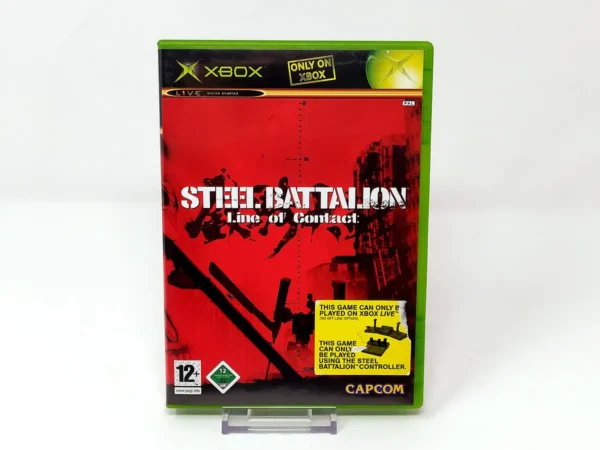Portada de Steel Battalion: Line of Contact (ESP) para XBOX, edición PAL España, de segunda mano