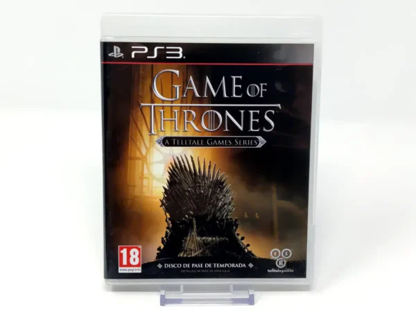 Portada de Game of Thrones: A Telltale Games Series (ESP) para PlayStation 3, edición PAL España, de segunda mano