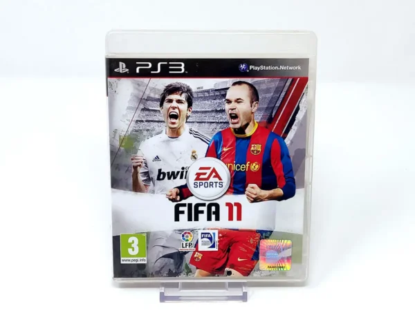 Portada de FIFA 11 (ESP) para PlayStation 3, edición PAL España, de segunda mano
