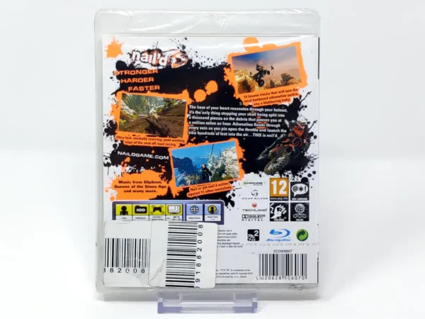 Parte trasera de Nail'd (UK) (Precintado) para PlayStation 3, edición PAL España