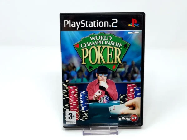 Portada de World Championship Poker (ESP) para PlayStation 2, edición PAL España, de segunda mano