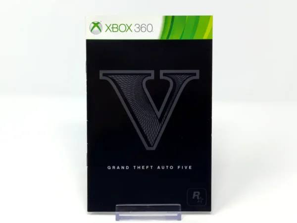 Grand Theft Auto V (ESP) (Manual) para XBOX 360, edición PAL España, de segunda mano