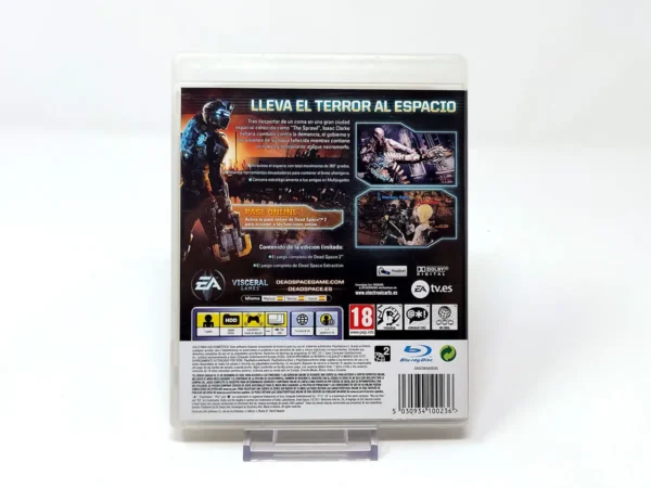 Parte trasera de Dead Space 2 (Limited Edition) (ESP) para PlayStation 3, edición PAL España