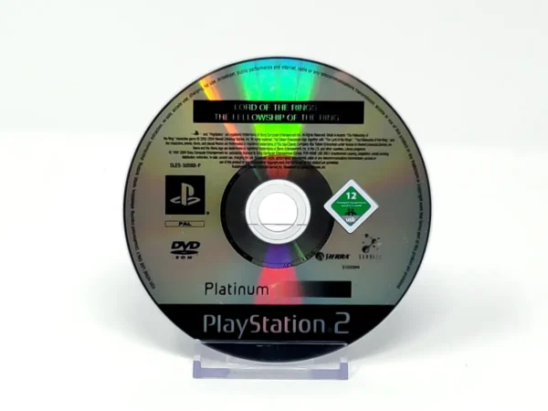 El Señor de los Anillos: La Comunidad del Anillo (ESP) (Platinum) (Disco) para PlayStation 2, edición PAL España, de segunda mano