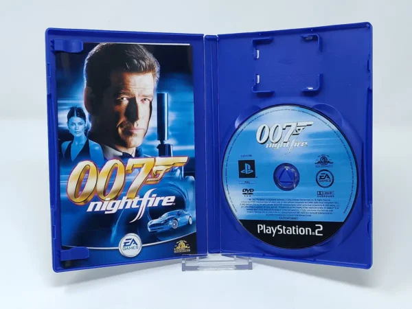 Lateral de la caja de James Bond 007: Nightfire (ESP) para PlayStation 2