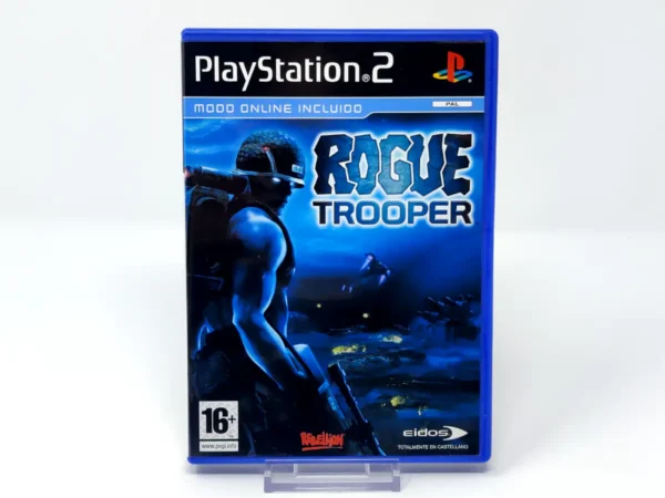 Portada de Rogue Trooper (ESP) para PlayStation 2, edición PAL España, de segunda mano