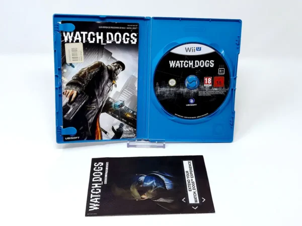 Interior del juego Watch_Dogs (ESP) (Rebajado) para Nintendo Wii U con disco y manual