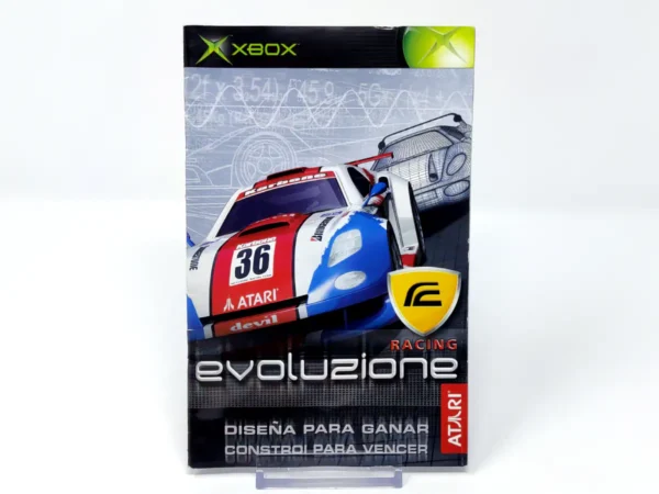 Racing Evoluzione (ESP) (Manual) para XBOX, edición PAL España, de segunda mano
